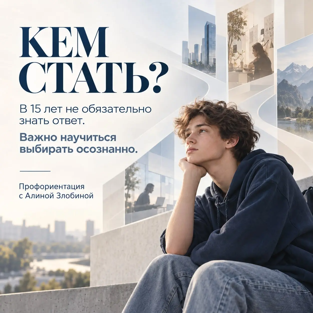 Кем ты хочешь стать?
Мне кажется, это один из самых сложных вопросов, который взрослые задают подросткам.
Представьте, тебе 14–16 лет, ты знаешь примерно несколько десятков профессий | Сетка — социальная сеть от hh.ru
