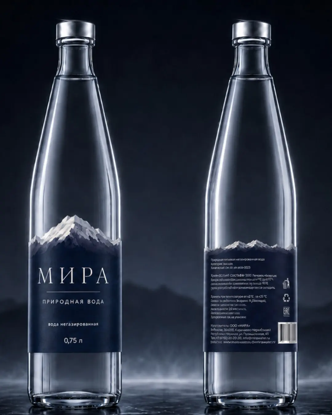 Кейс: разработка фирменного стиля для бренда воды «МИРА» | Сетка — социальная сеть от hh.ru