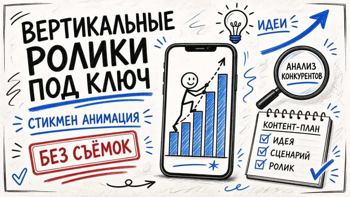 Вертикальные ролики под ключ | Сетка — социальная сеть от hh.ru
