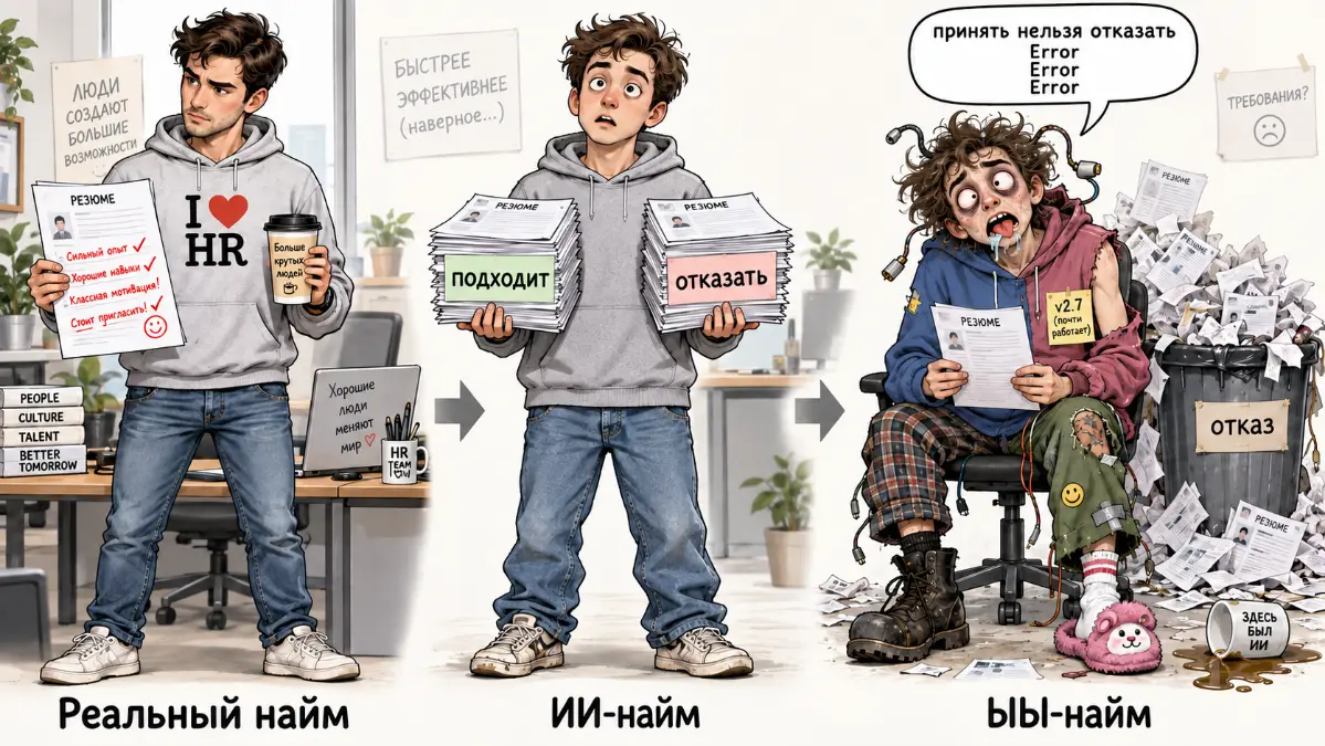 Когда-то найм был довольно простым процессом. А ещё... | Сетка — социальная сеть от hh.ru