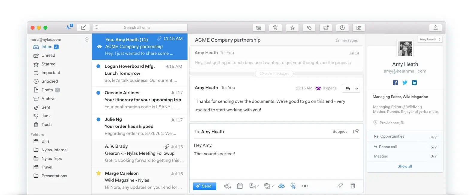 Mailspring — быстрый и полностью открытый почтовый клиент для Mac, Windows и Linux, предназначенный для эффективного управления электронной почтой.
80 релизов, к слову | Сетка — социальная сеть от hh.ru