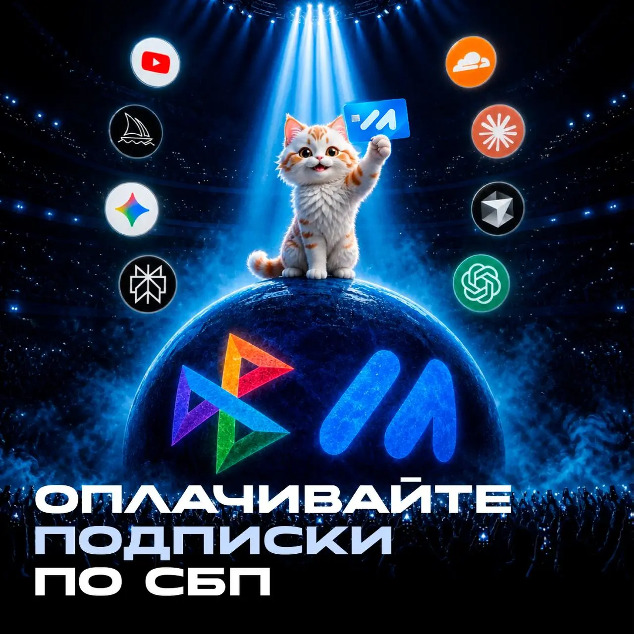 💸Как платить за Spotify, Cursor, ChatGPT и другие любимые подписки?…
Если ты читаешь это, скорее всего, у тебя уже была проблема: надо оплатить подписку или купить иностранный софт, а российскую карту... | Сетка — социальная сеть от hh.ru