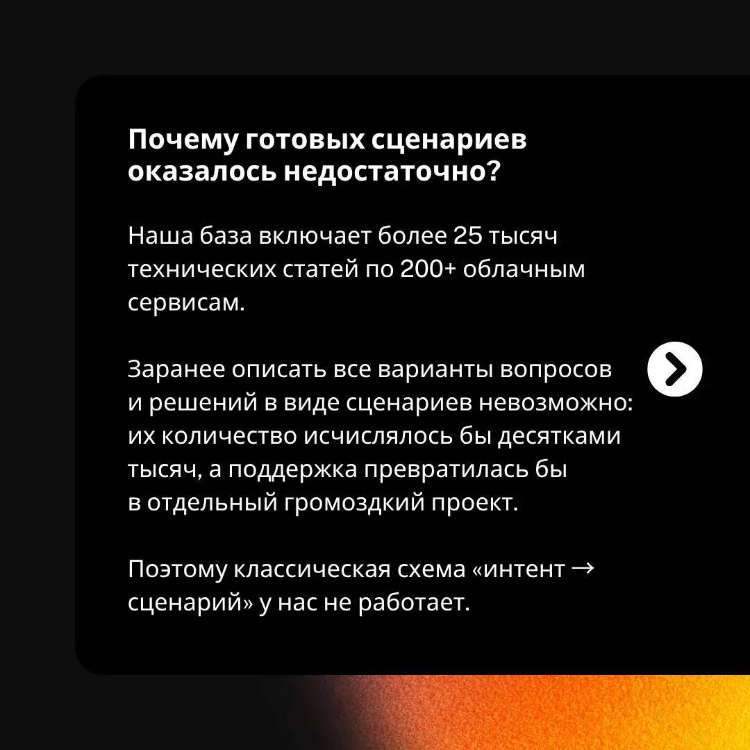😕 ИИ, который слышит клиента: как Cloud.ru перестроил техподдержку и сделал её проактивной
В облачной инфраструктуре не бывает универсальных ответов | Сетка — социальная сеть от hh.ru