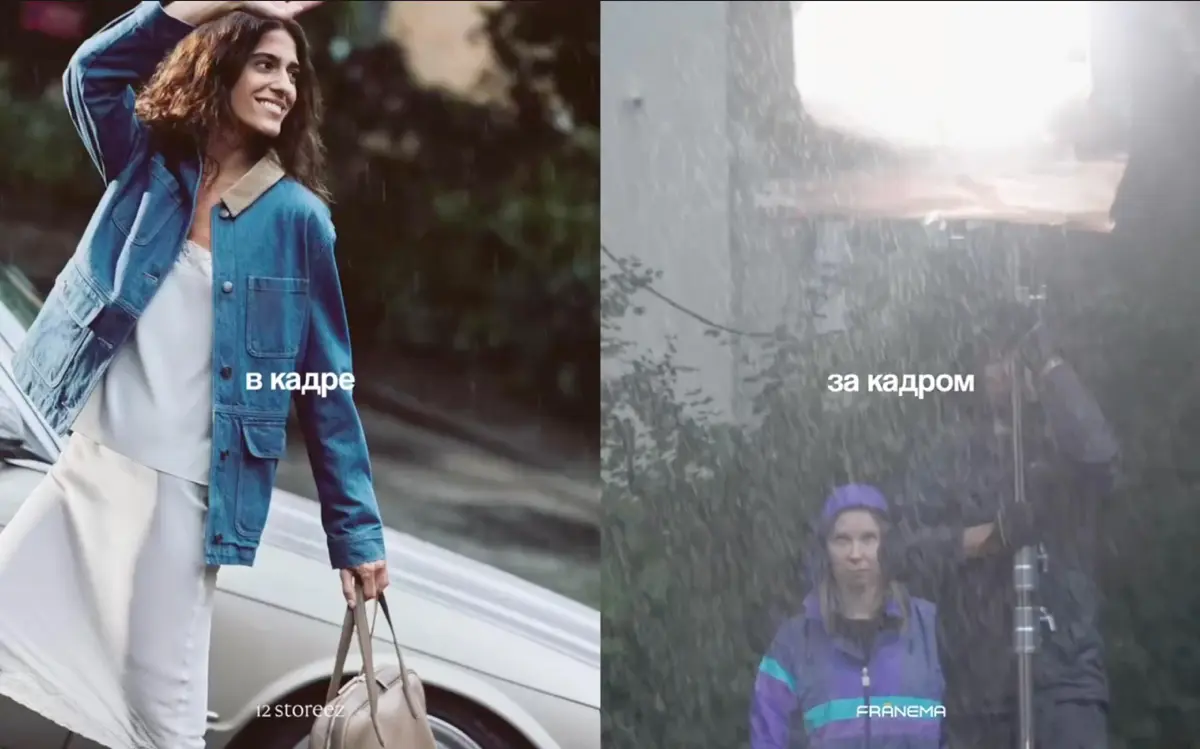 Как снимали осенний кампейн 12 STOREEZ | Сетка — социальная сеть от hh.ru