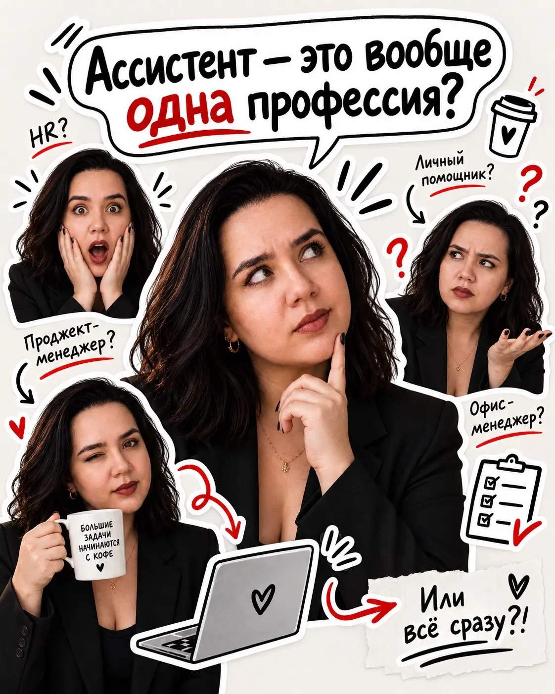 Ассистент — это вообще одна профессия? | Сетка — социальная сеть от hh.ru