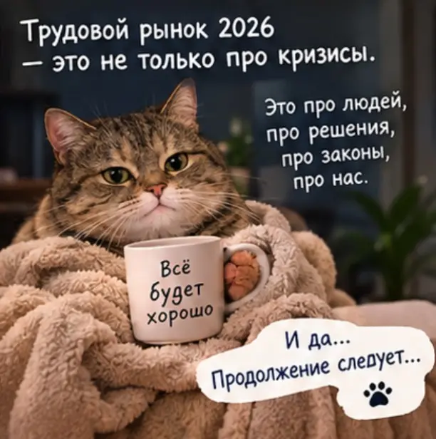 Полезно о тихом. Трудовой рынок 2026г. Сокращения. Часть 1 | Сетка — социальная сеть от hh.ru