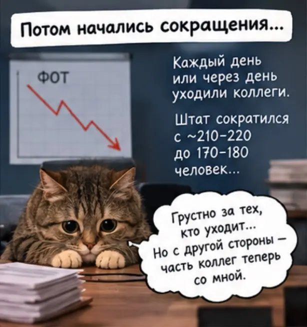 Полезно о тихом. Трудовой рынок 2026г. Сокращения. Часть 1 | Сетка — социальная сеть от hh.ru