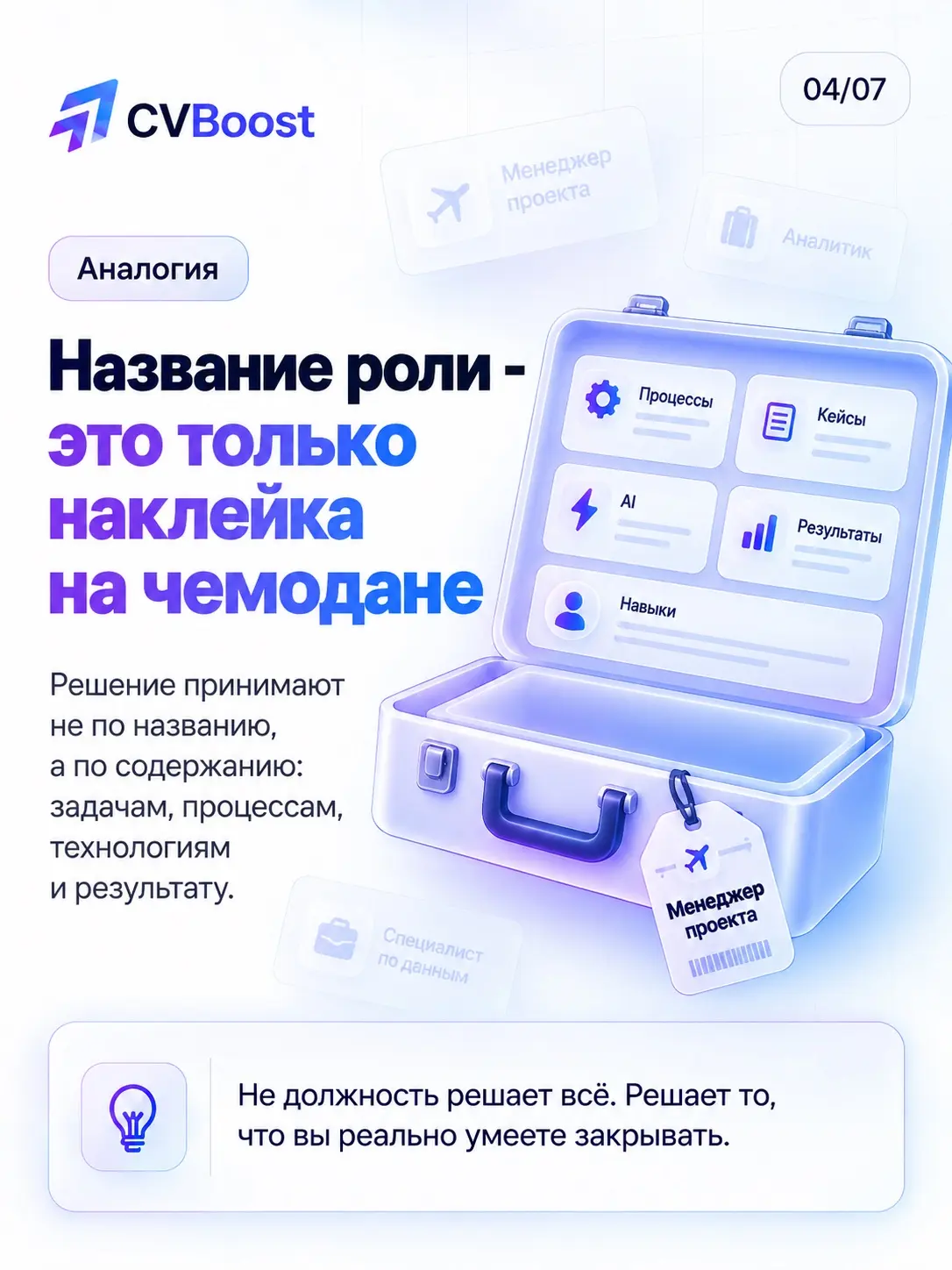 🧬 Смена ДНК вакансии | Сетка — социальная сеть от hh.ru