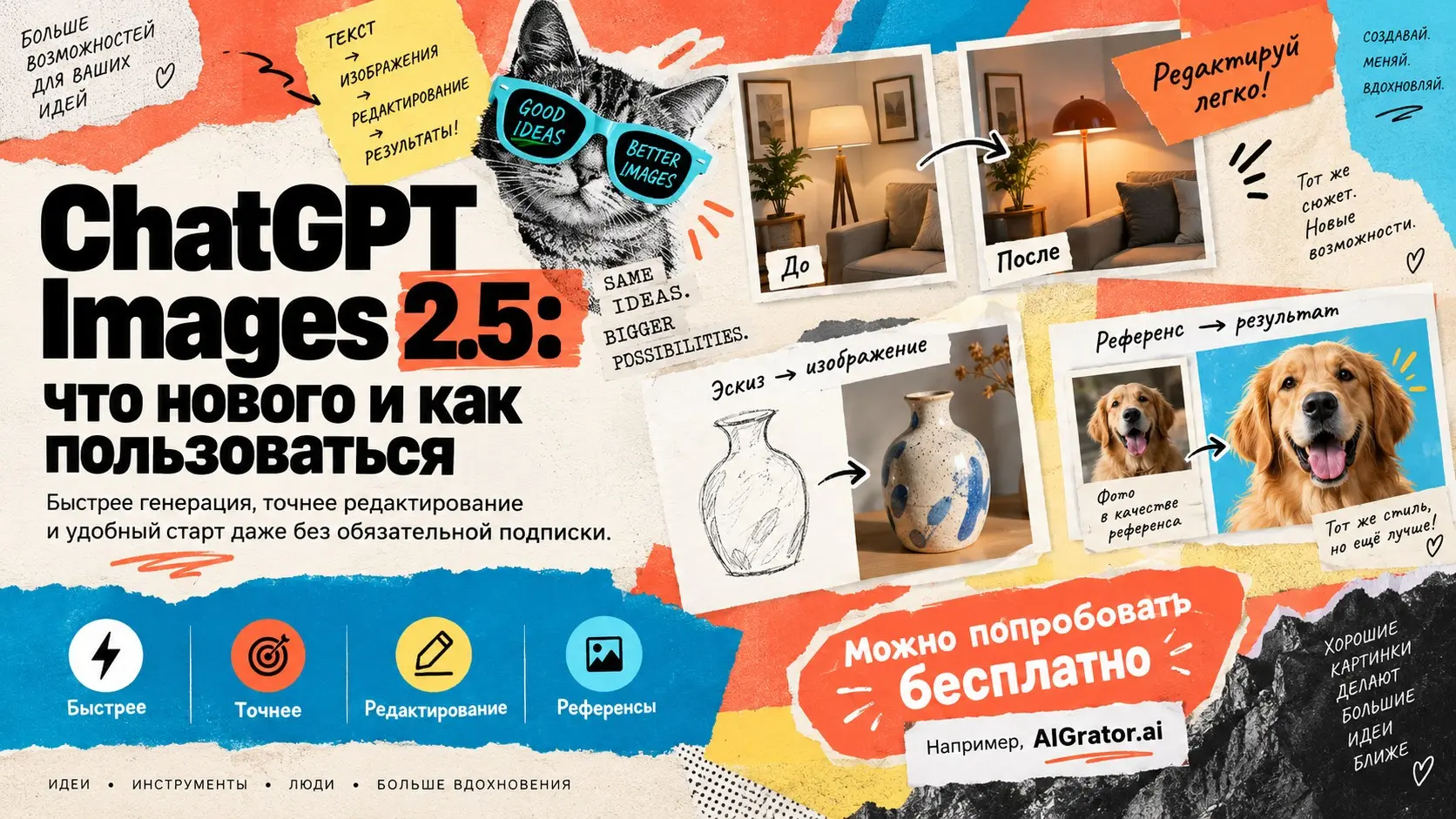 GPT Images 2.5: пробуем генератор изображений без подписки | Сетка — социальная сеть от hh.ru