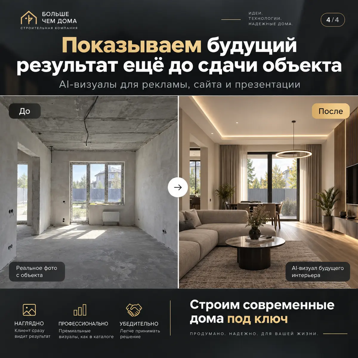 Стройка тоже может выглядеть красиво и продающе | Сетка — социальная сеть от hh.ru