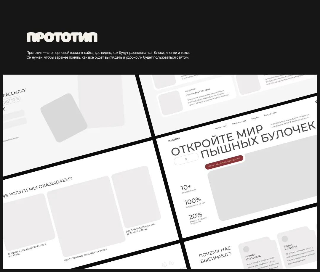 Разработала дизайн сайта для кондитерской 🍞✨
В этом проекте хотелось создать не просто красивый интерфейс, а передать атмосферу уюта, свежей выпечки и тепла, чтобы пользователь уже с первых секунд поч... | Сетка — социальная сеть от hh.ru