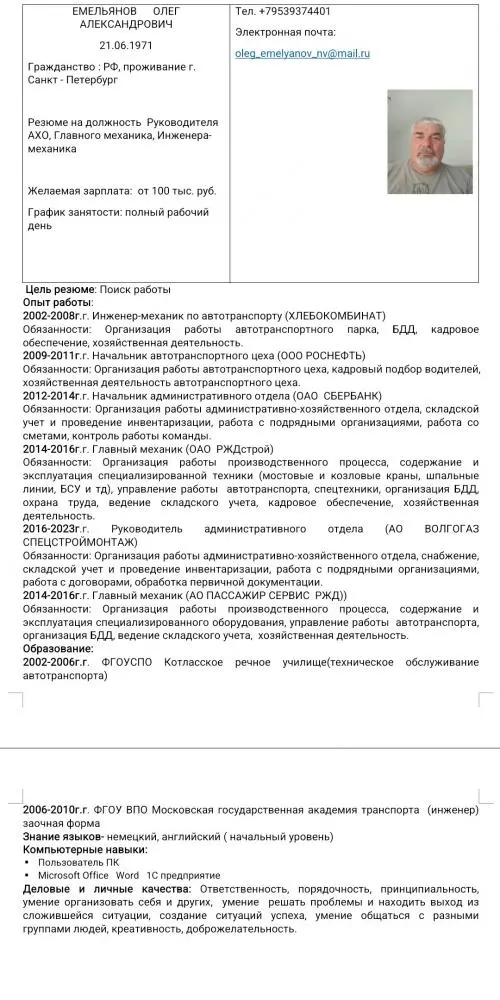 Олег Емельянов