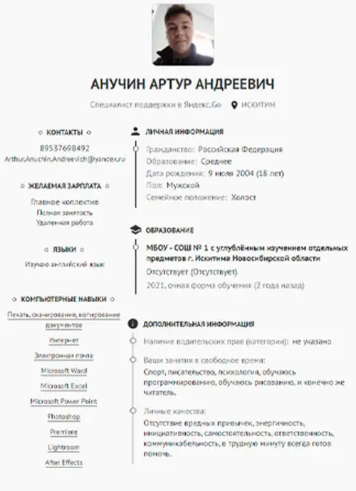 Артур Анучин