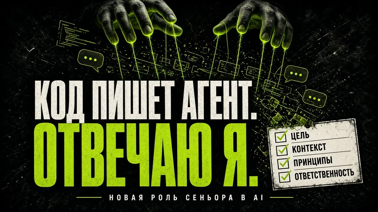 Код пишет агент. Отвечаю я. | Сетка — социальная сеть от hh.ru