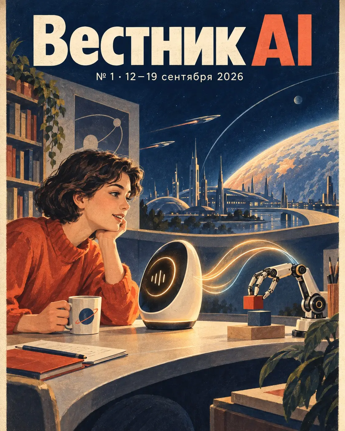 Вестник AI · №1
12–19 сентября 2026
ИИ всё чаще предлагают не для беседы обо всём, а для конкретной работы. На этой неделе — шесть примеров | Сетка — социальная сеть от hh.ru