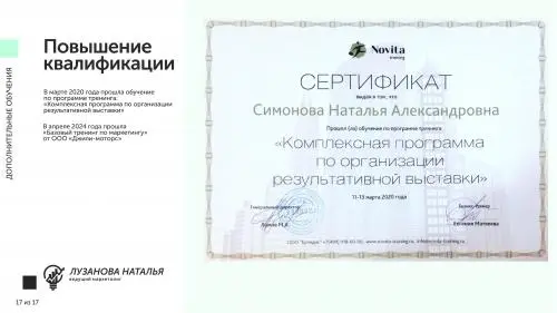 Наталья Лузанова