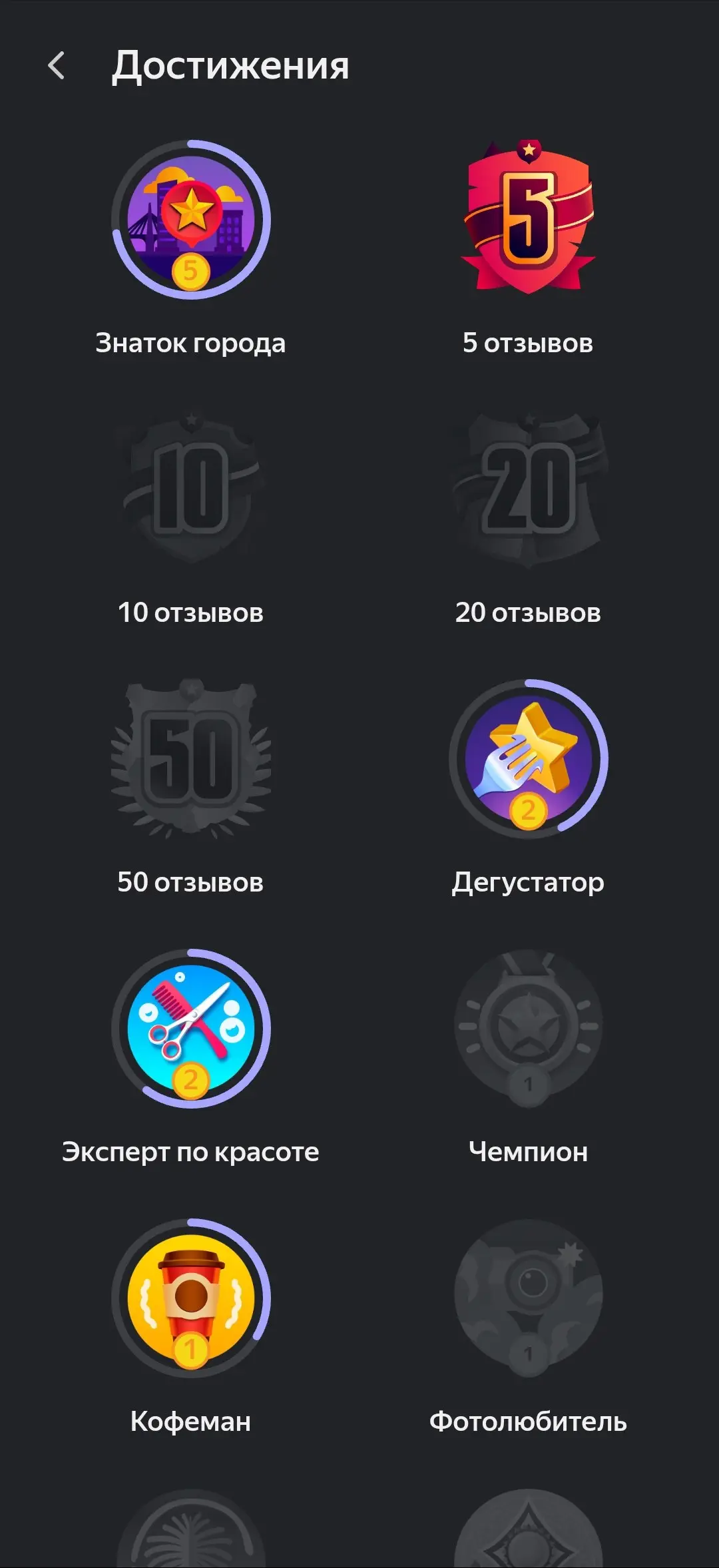 ➡️ Достижения в Яндекс Картах
🗯 Нерегулярная рубрика с обзорами Достижений/Ачивок в разных сервисах.
Я люблю оставлять отзывы и фидбеки, будь то озон, холодные звонки или Яндекс | Сетка — социальная сеть от hh.ru