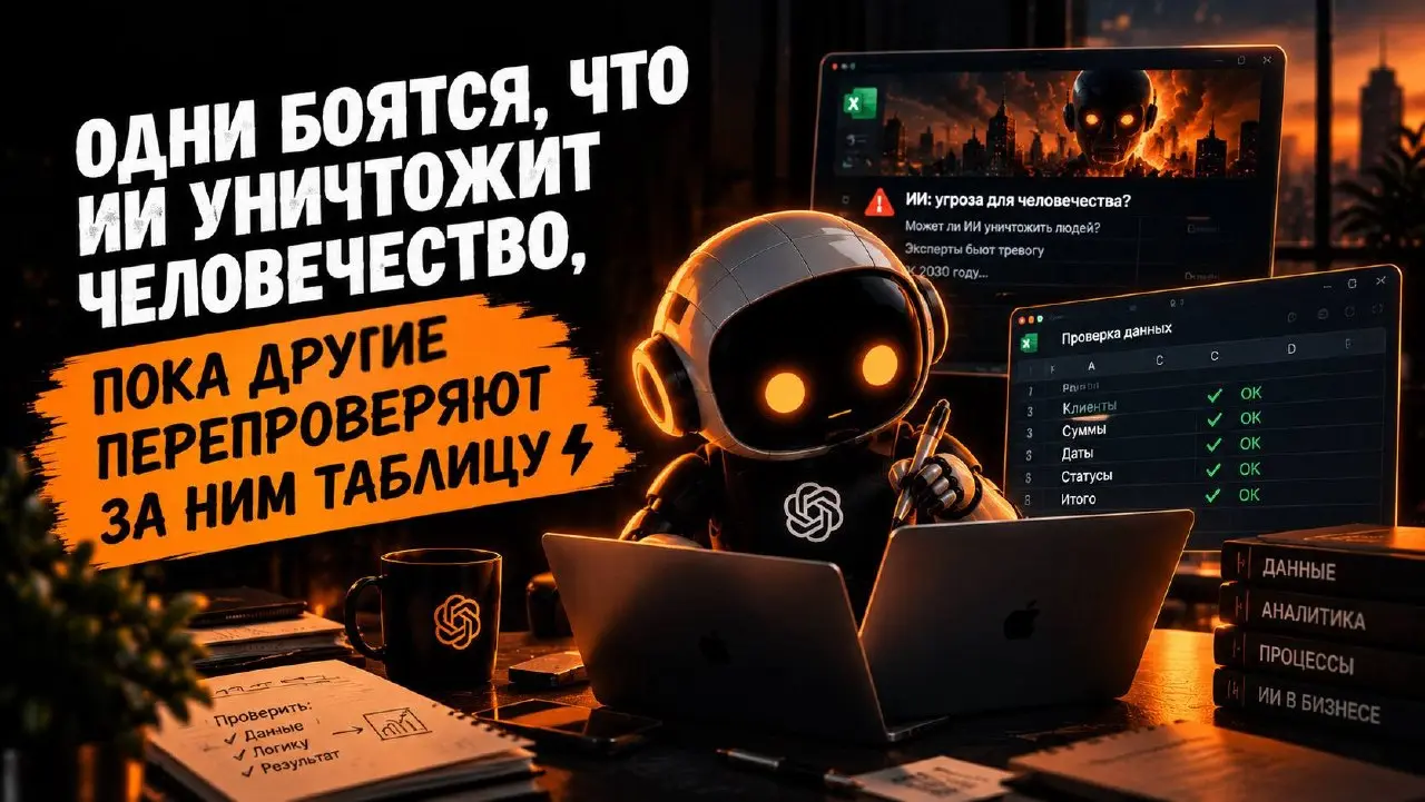 Одни боятся, что ИИ уничтожит человечество, пока другие перепроверяют за ним таблицу⚡️
💡 Дарио Амодеи (Anthropic) призвал индустрию замедлить развитие самых мощных моделей и усилить независимый контро... | Сетка — социальная сеть от hh.ru