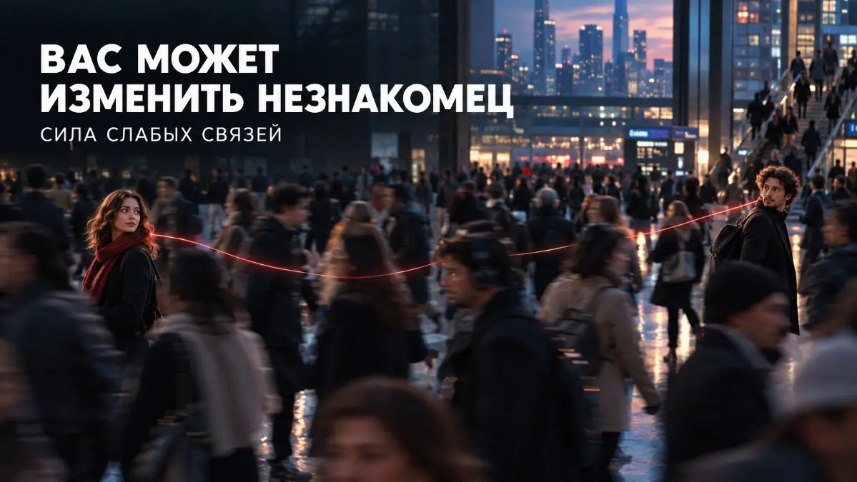 Почему незнакомые люди меняют нашу жизнь? | Сетка — социальная сеть от hh.ru