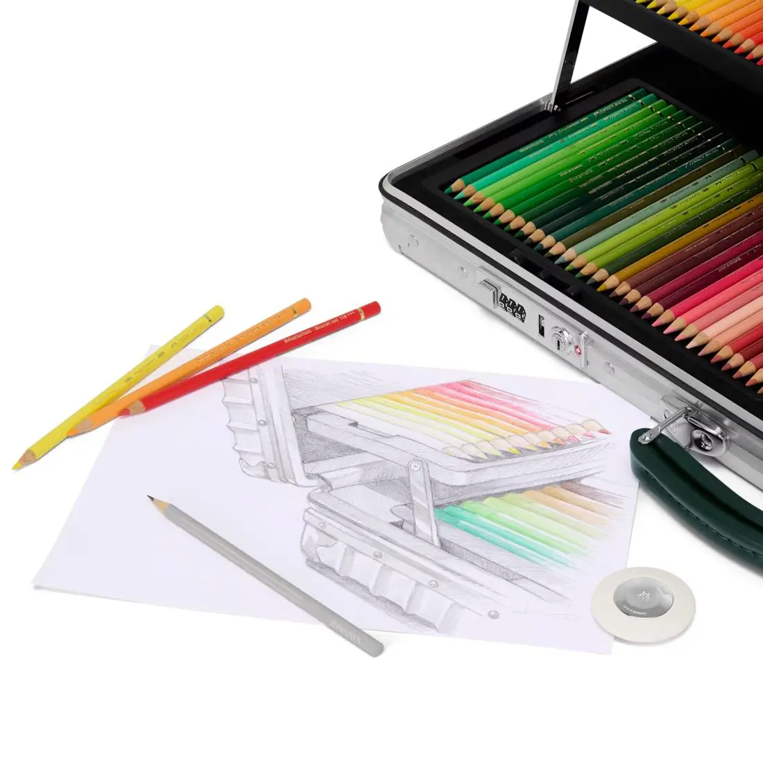 Сначала RIMOWA выпустила чемодан для дартса, а теперь они объединились с Faber-Castell для создания специального чемодана для художников — Artist Case | Сетка — социальная сеть от hh.ru