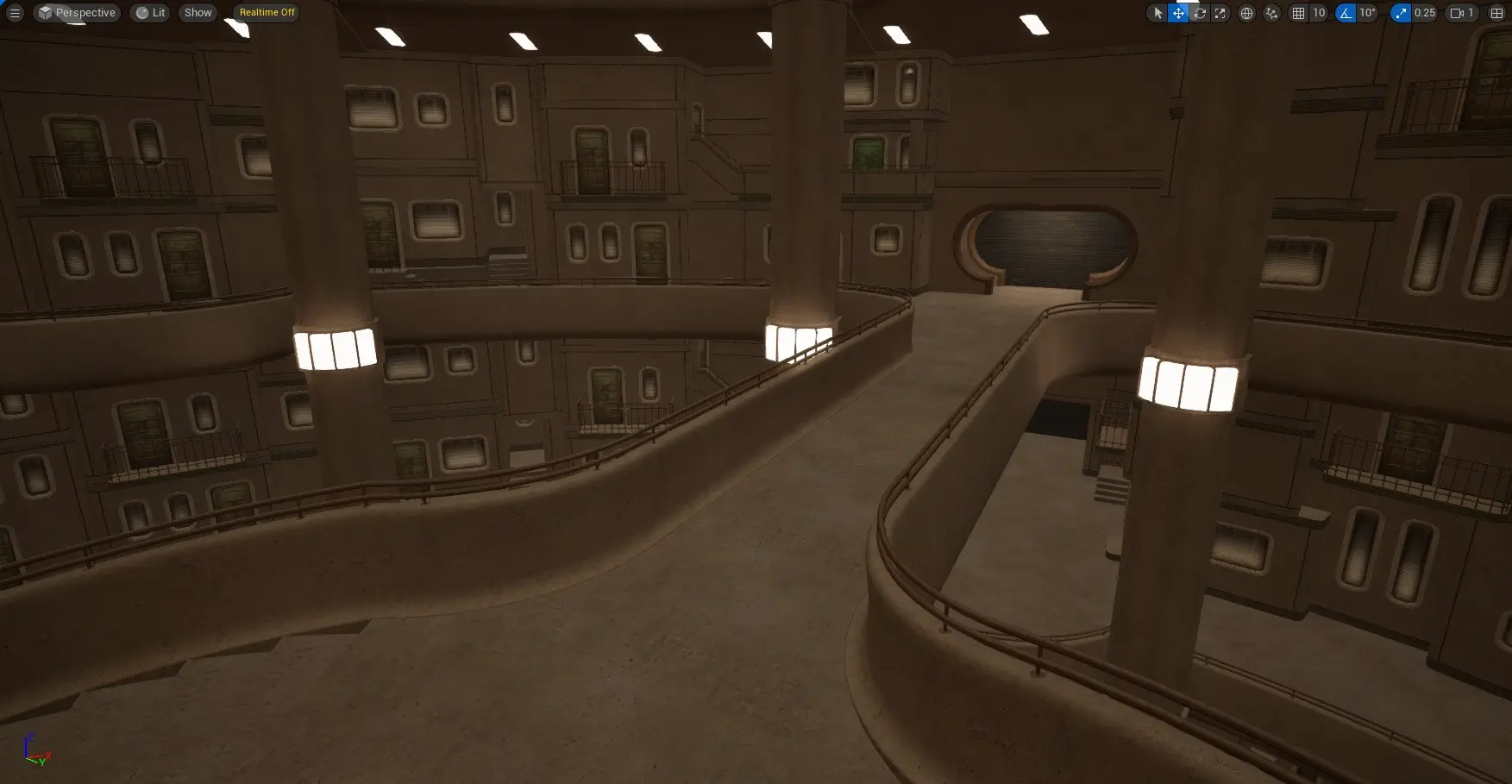 SILO-77 (персональный проект для PC по мотивам сериала SILO от Apple TV). Unreal Engine 5. Work In Progress (прототипирование, проверка размеров/масштабов/коллизий и т.п.) | Сетка — социальная сеть от hh.ru