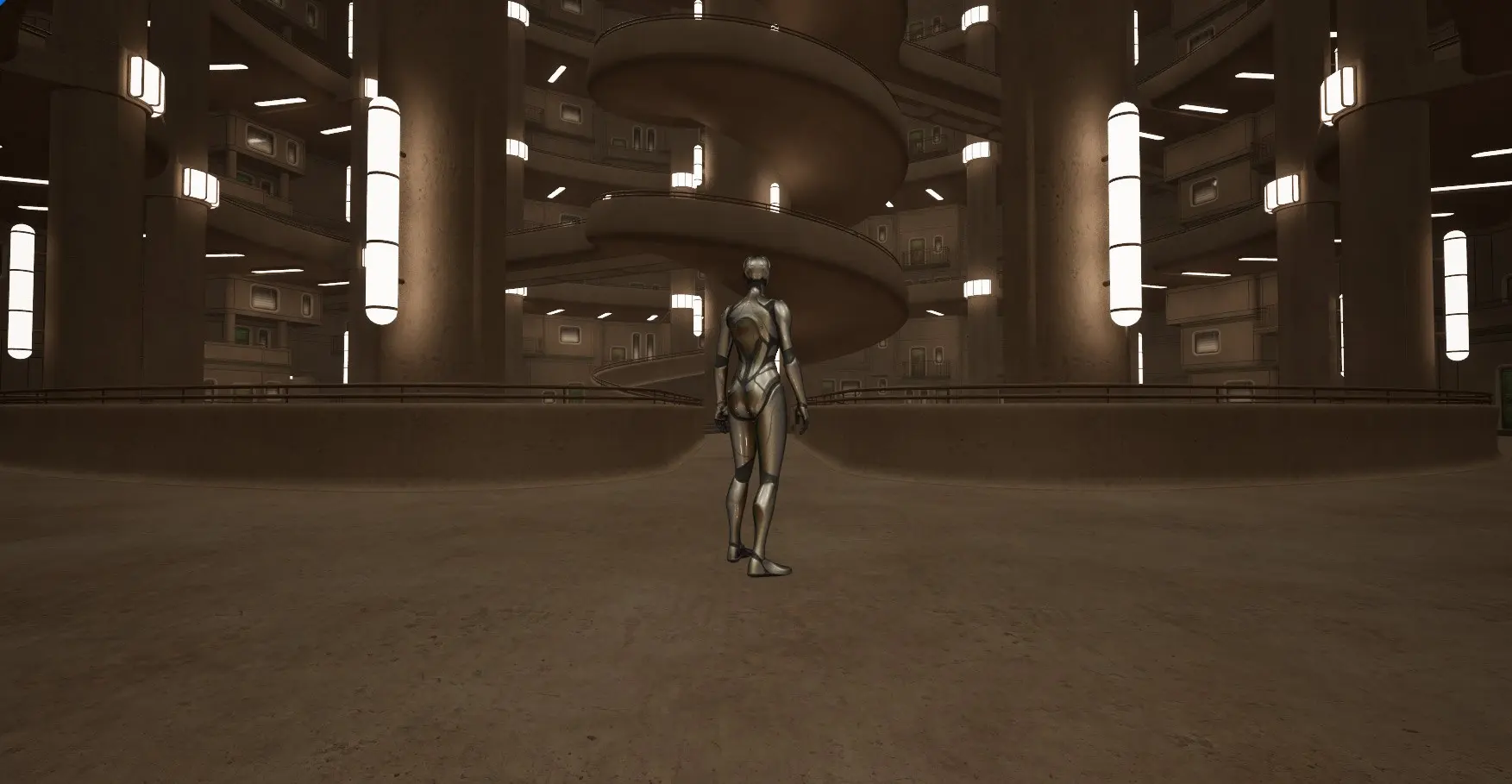 SILO-77 (персональный проект для PC по мотивам сериала SILO от Apple TV). Unreal Engine 5. Work In Progress (прототипирование, проверка размеров/масштабов/коллизий и т.п.) | Сетка — социальная сеть от hh.ru