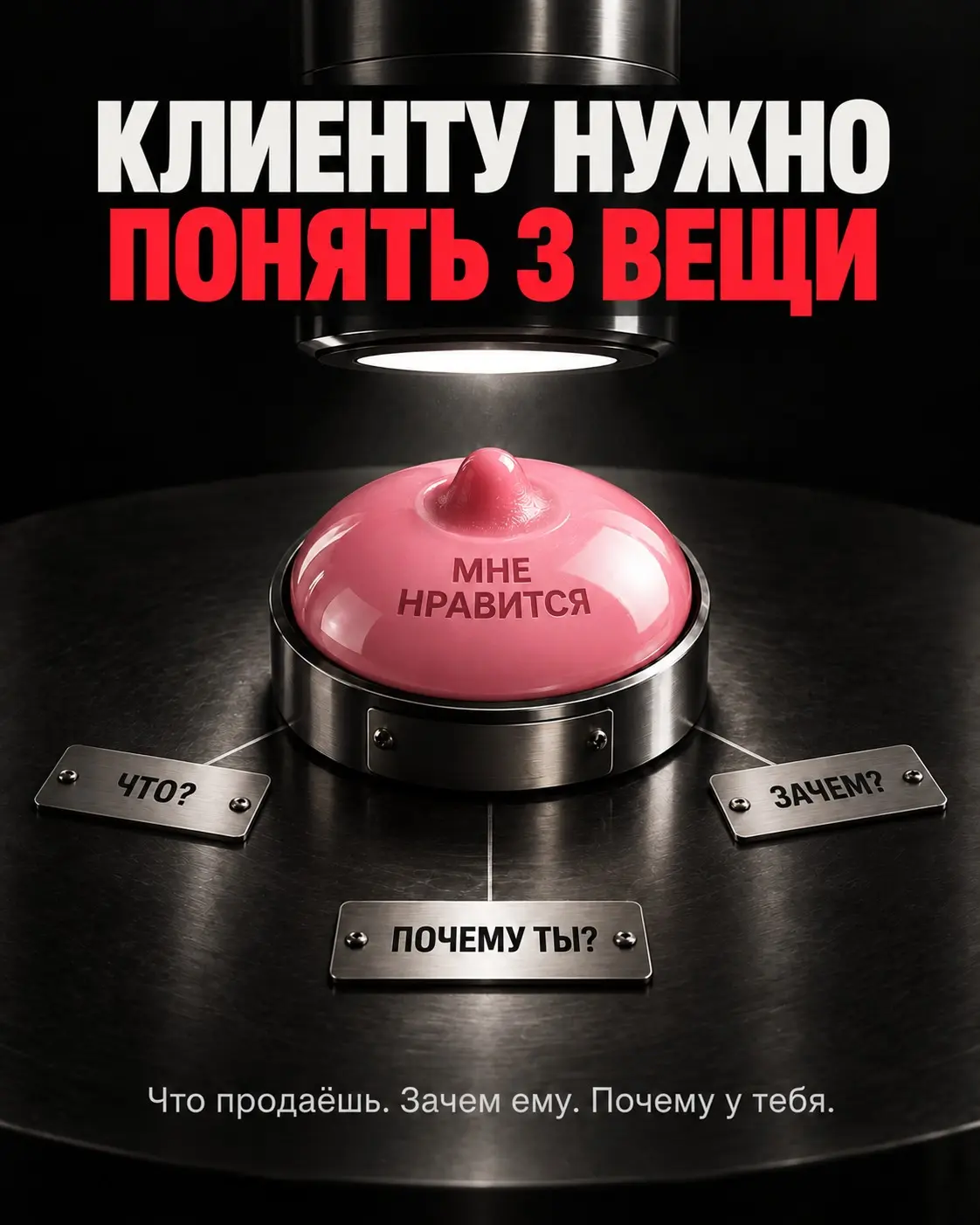 Ты слишком нравишься себе. А клиенту - нет | Сетка — социальная сеть от hh.ru