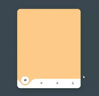 Navigation - очередная интересная навигационная панель/меню для вашего веб-приложения.
https://codepen.io/vBauer/pen/WNroMOq | Сетка — социальная сеть от hh.ru
