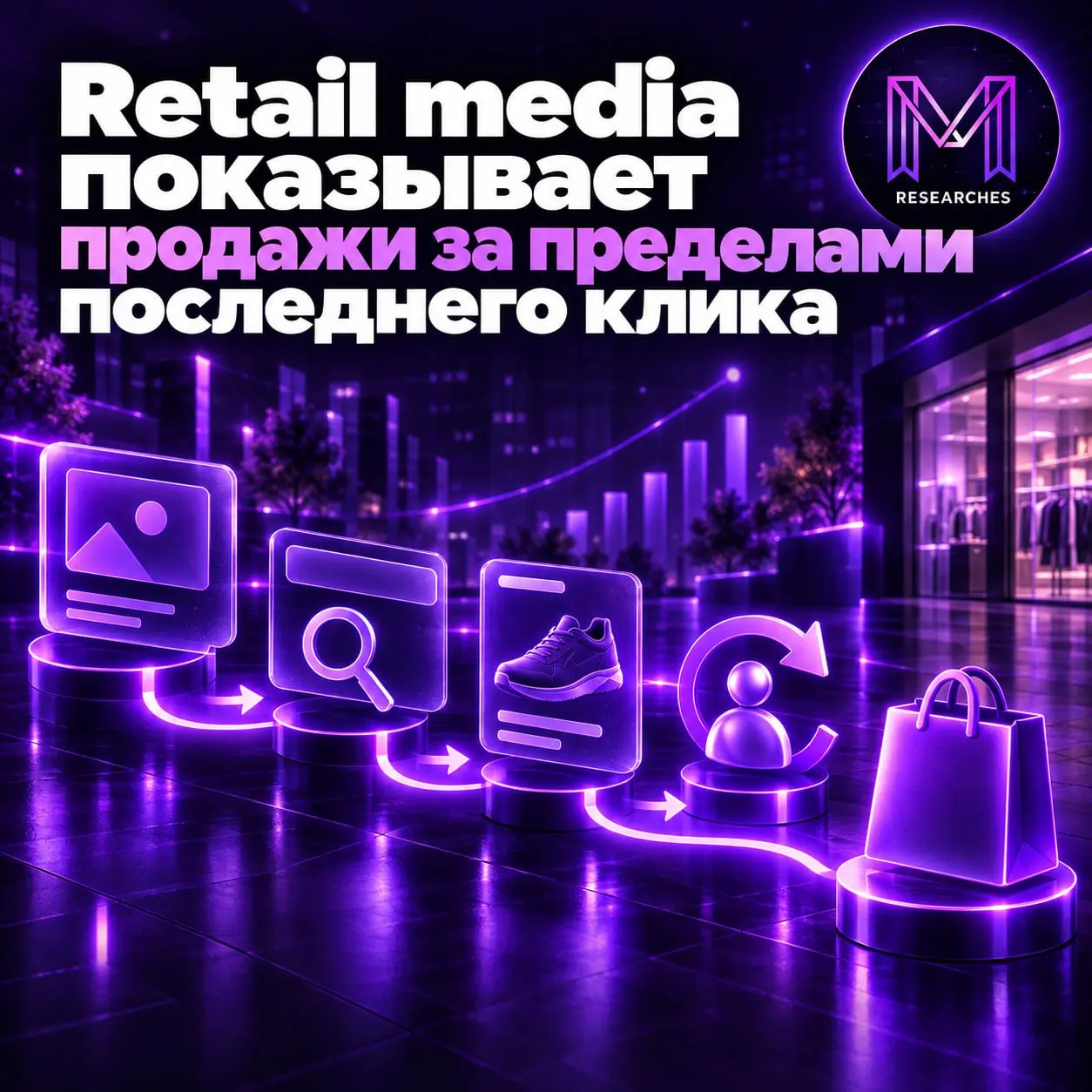 ⚡️ Retail media помогает увидеть продажи за пределами последнего клика
Рынок e-commerce растёт, а бренды всё чаще используют маркетплейсы не только для продаж, но и для рекламы | Сетка — социальная сеть от hh.ru