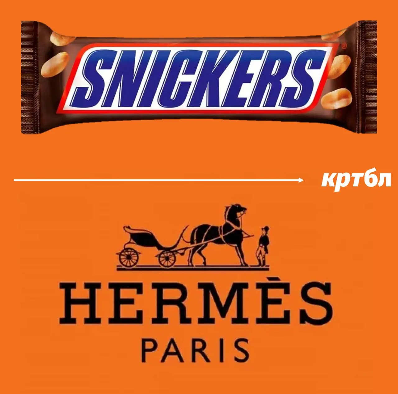 Почему Hermès нельзя продать как Snickers
#размышляебл
Прочитал отличный текст про португальскую еду и поймал мысль: а ведь бренды тоже бывают высококонтекстными и низкоконтекстными | Сетка — социальная сеть от hh.ru