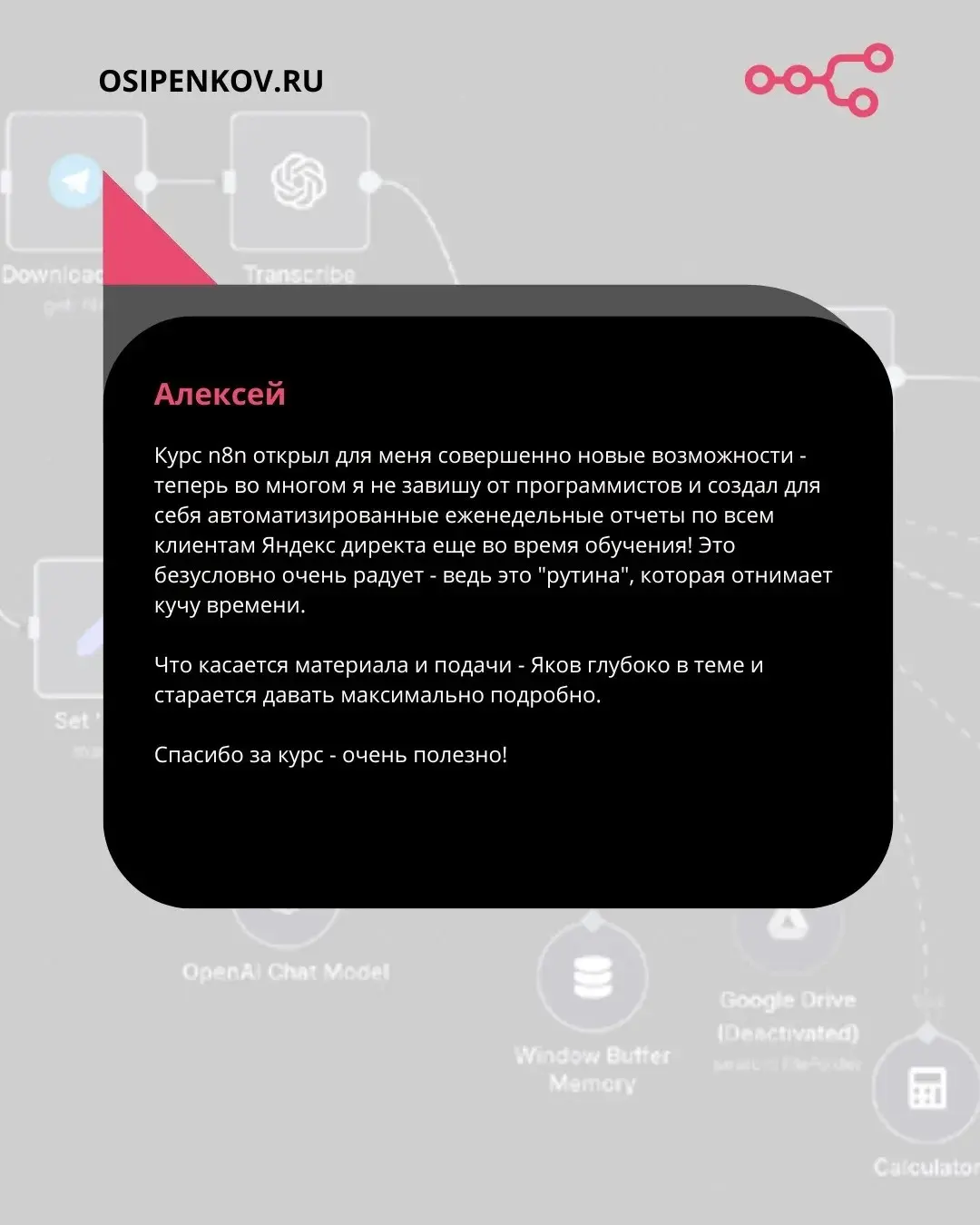 Отзывы про n8n | Сетка — социальная сеть от hh.ru