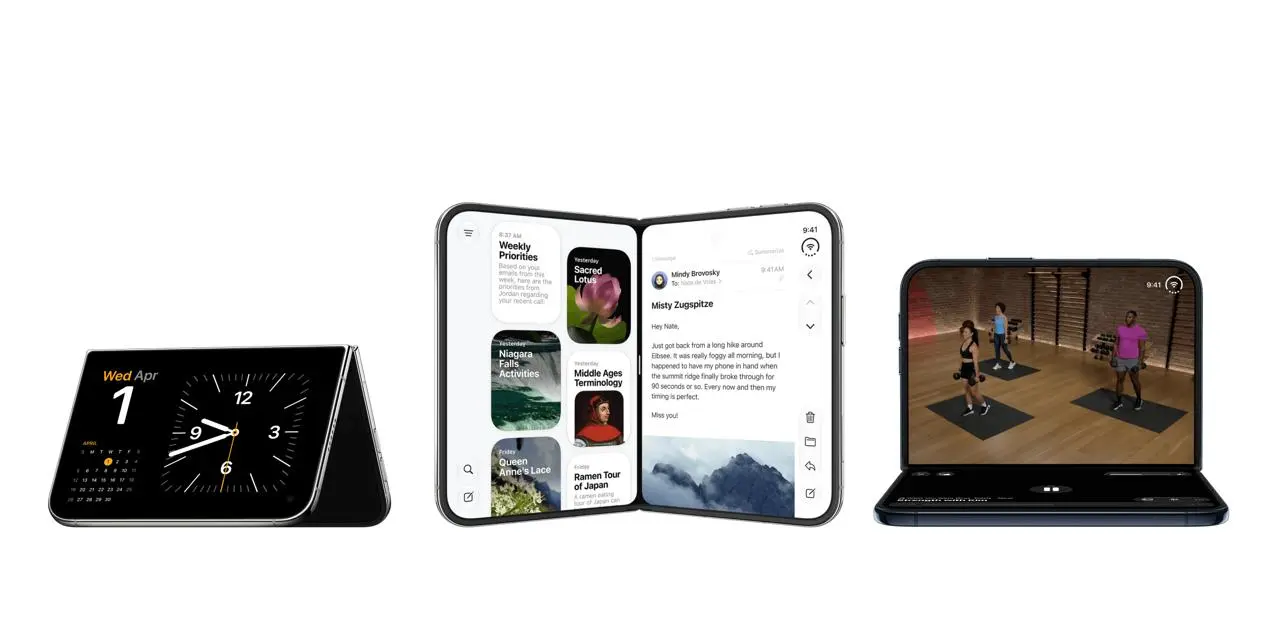 Складной экран iPhone Duo требует два набора скриншотов в App Store
Сентябрьский ивент Apple был посвящён в основном железу и ОС — но для разработчиков приложений в этих анонсах спрятано сразу несколь... | Сетка — социальная сеть от hh.ru