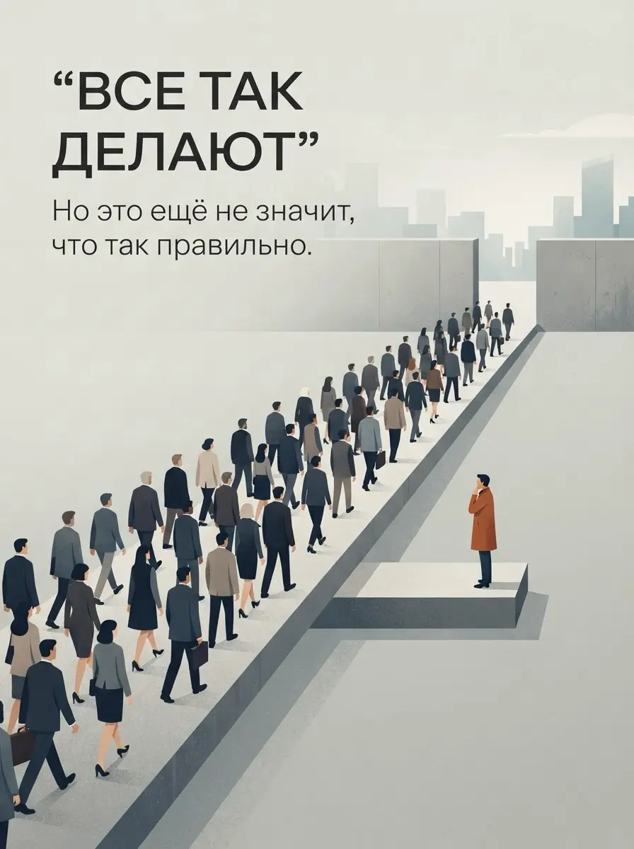 Самая опасная фраза: «Все так делают» | Сетка — социальная сеть от hh.ru