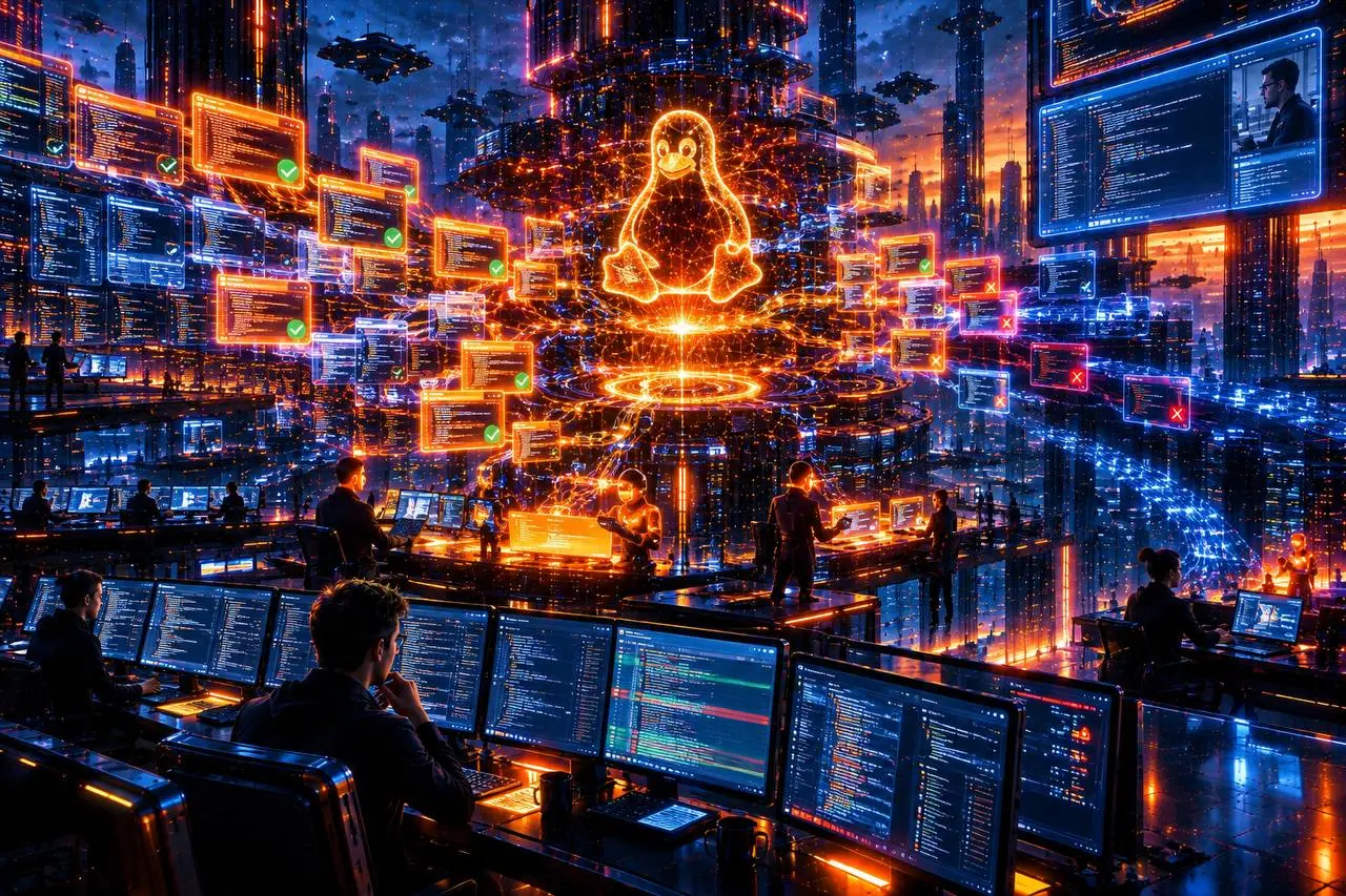 Каждый шестой патч Linux теперь пишут с помощью ИИ
В сентябре доля патчей для Linux Kernel, созданных с участием AI, достигла 17,25% | Сетка — социальная сеть от hh.ru