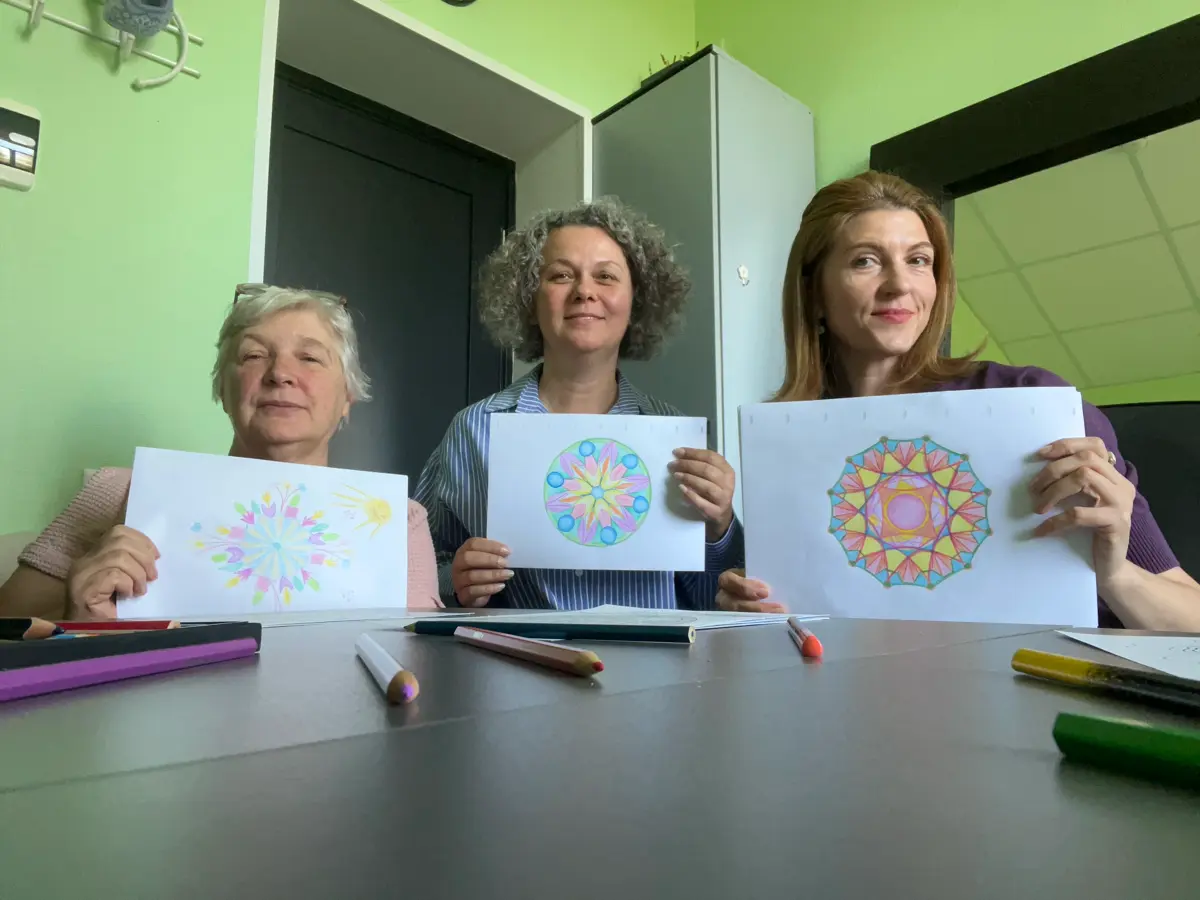 Мандала — встреча с собой на кончике карандаша. | Сетка — социальная сеть от hh.ru