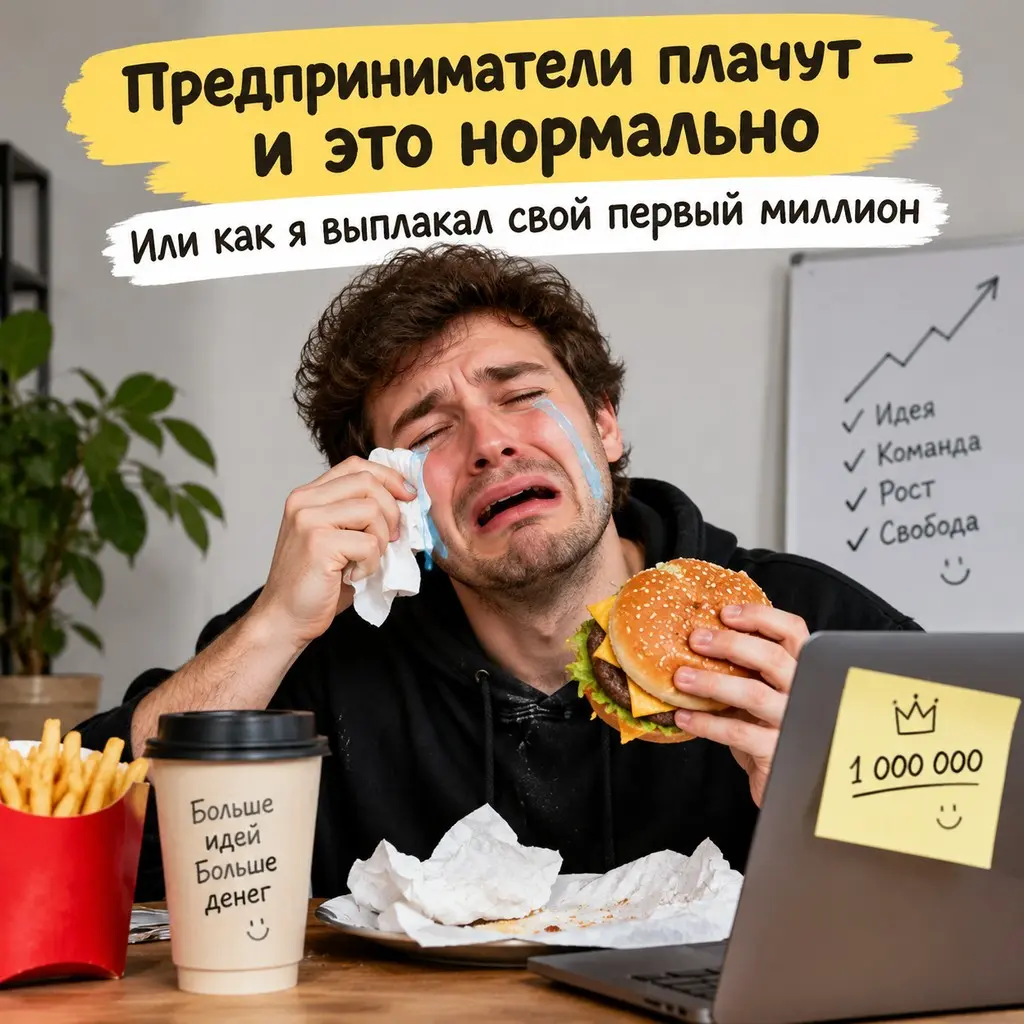 Предприниматели плачут — и это нормально | Сетка — социальная сеть от hh.ru