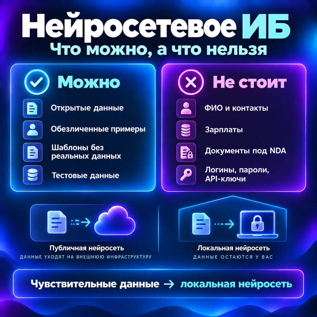 Нейросетевое ИБ | Сетка — социальная сеть от hh.ru