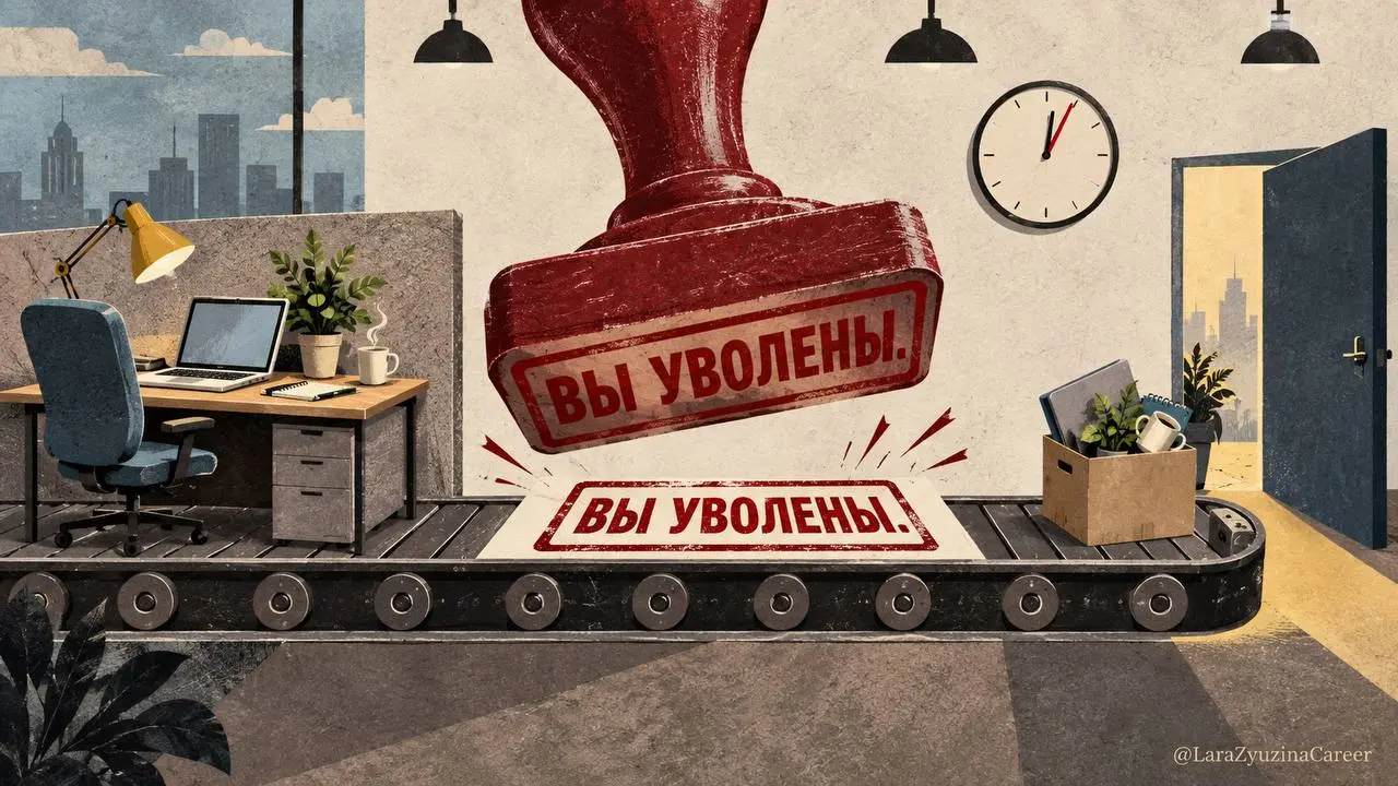 Недавно коллега рассказала мне историю про свою работу в крупной компании. Тысячи сотрудников, большой HR-отдел.
Когда она только пришла, её удивило, что людей там увольняют буквально за один день | Сетка — социальная сеть от hh.ru