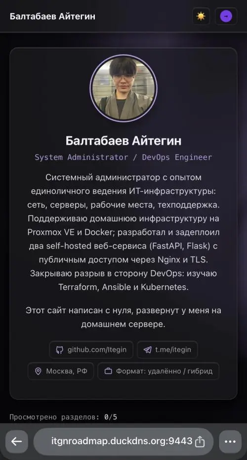 Network member avatar