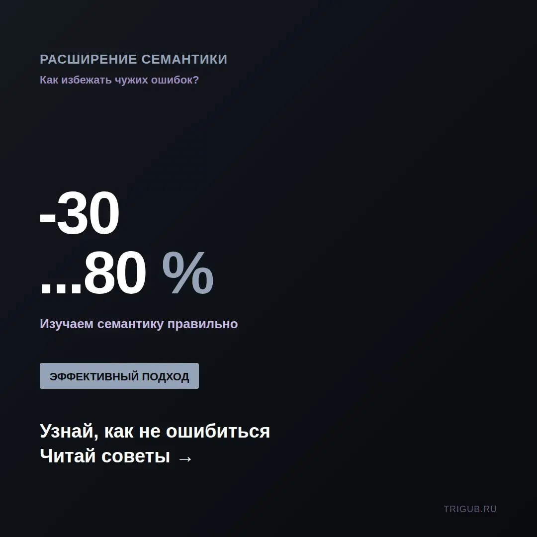 Как расширить семантику на основе ключей конкурентов? | Сетка — социальная сеть от hh.ru