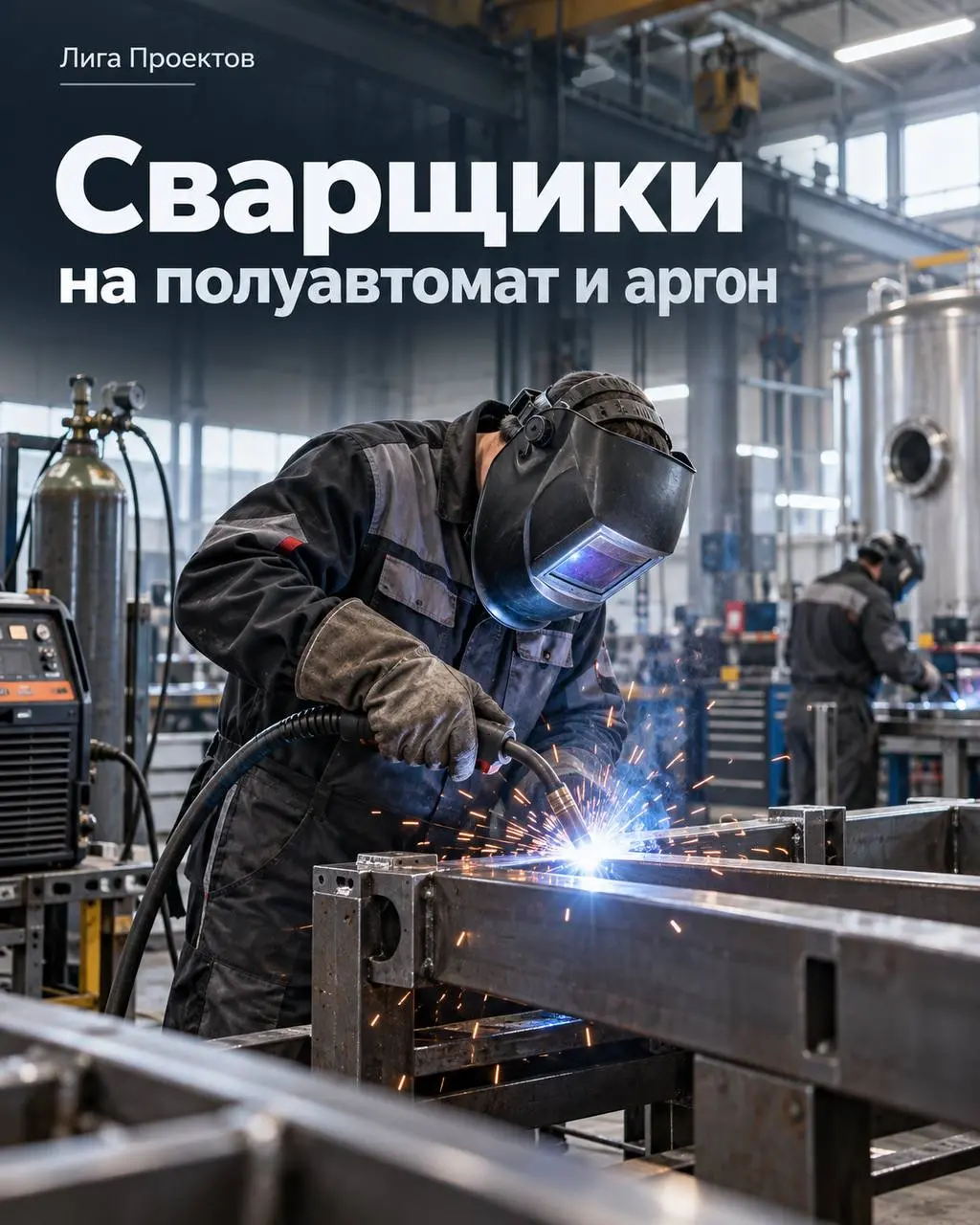 1️⃣СВАРЩИК НА ПОЛУАВТОМАТЕ,
2️⃣СВАРЩИК-АРГОНЩИК
Зарплата обсуждается на собеседование
Лига Проектов
• Москва
• Производство
• +79009990866
Полное описание вакансии размещено в Телеграм и Макс | Сетка — социальная сеть от hh.ru