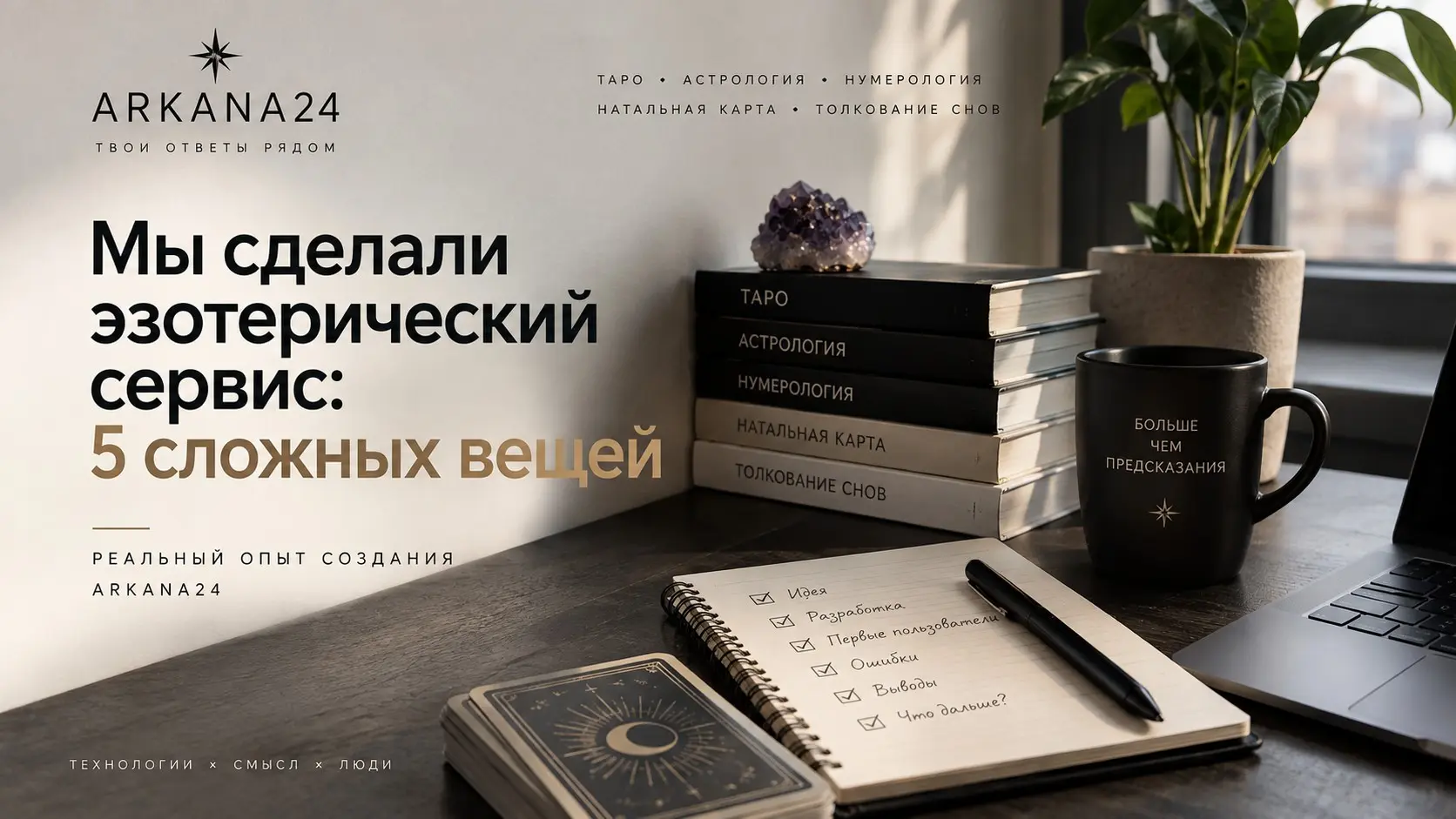 Мы сделали эзотерический сервис: 5 сложных вещей | Сетка — социальная сеть от hh.ru