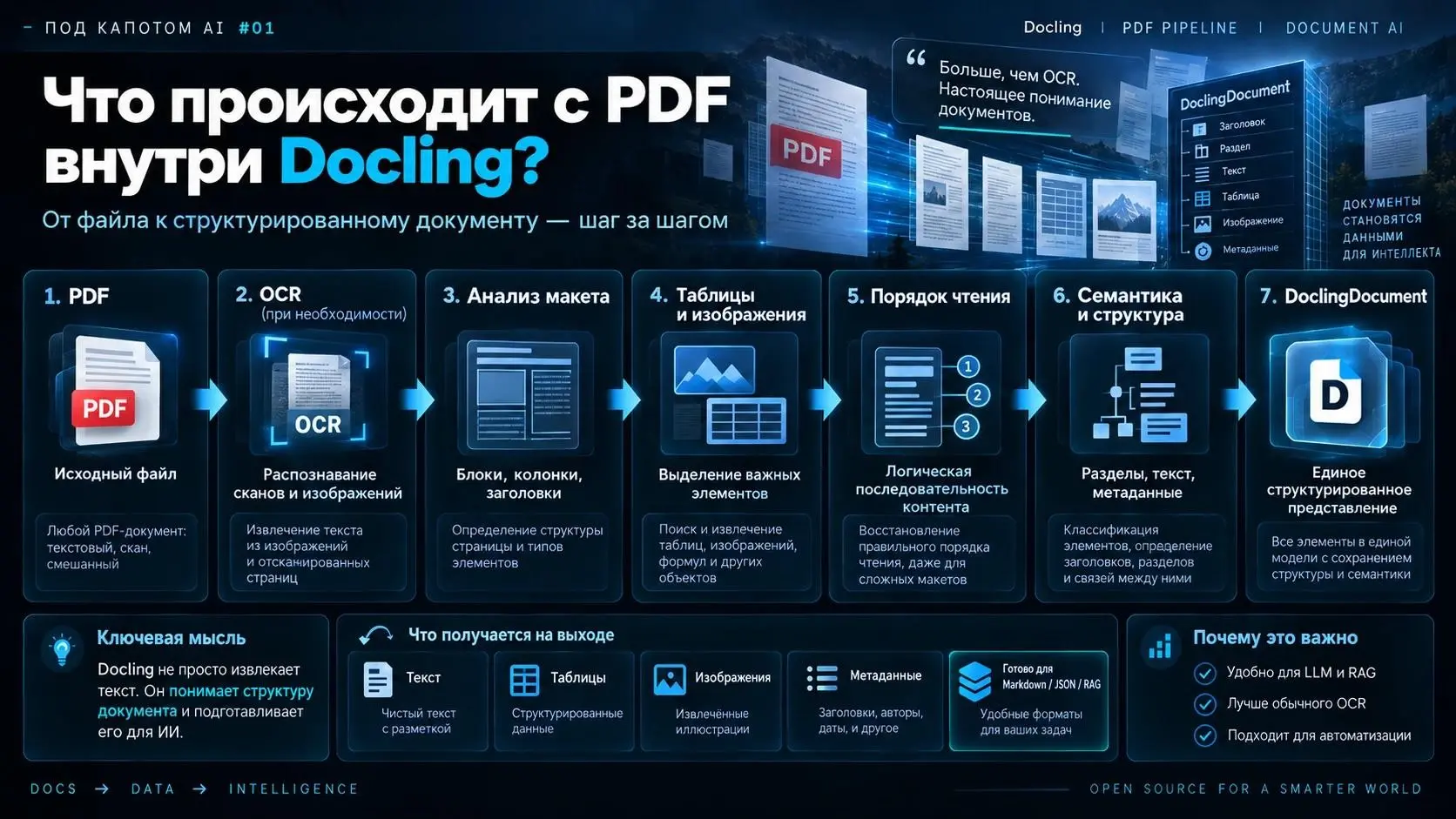 Docling: как документы превращаются в данные для ИИ | Сетка — социальная сеть от hh.ru