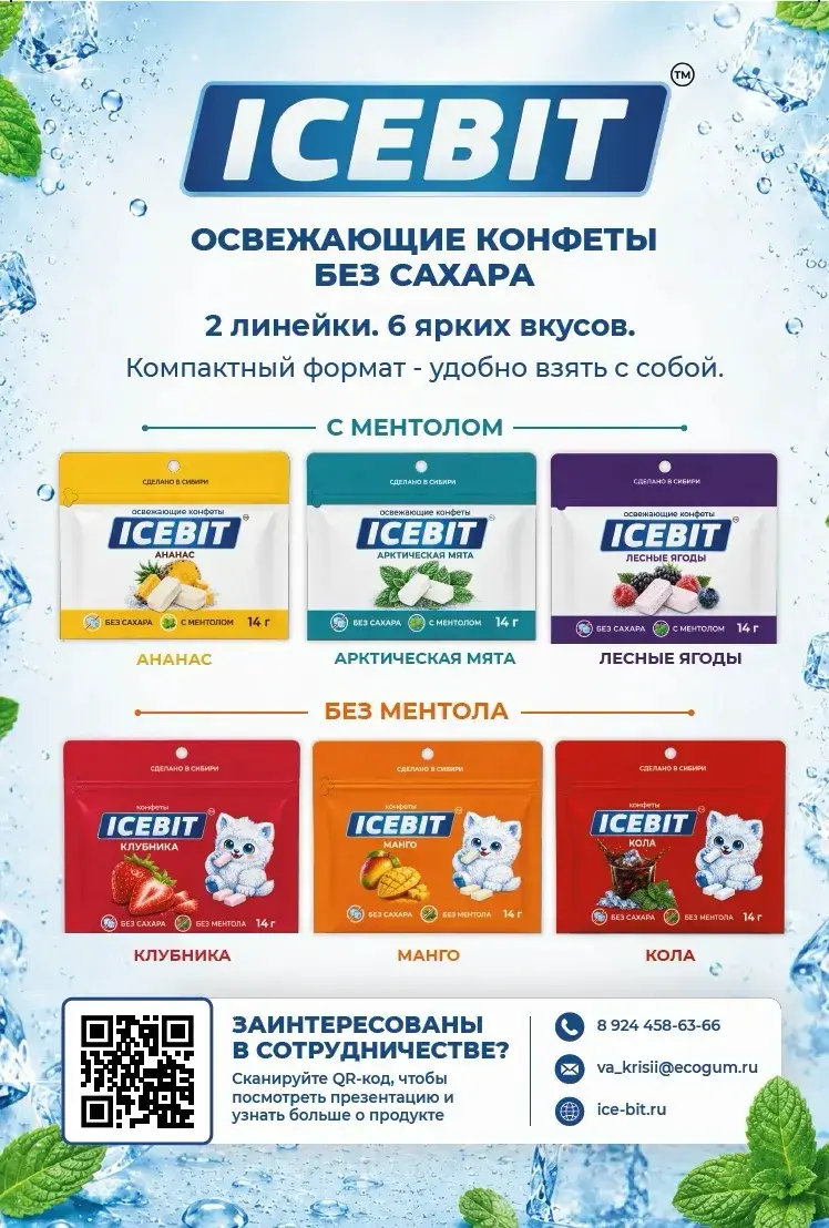 Новинка освежающие конфеты | Сетка — социальная сеть от hh.ru