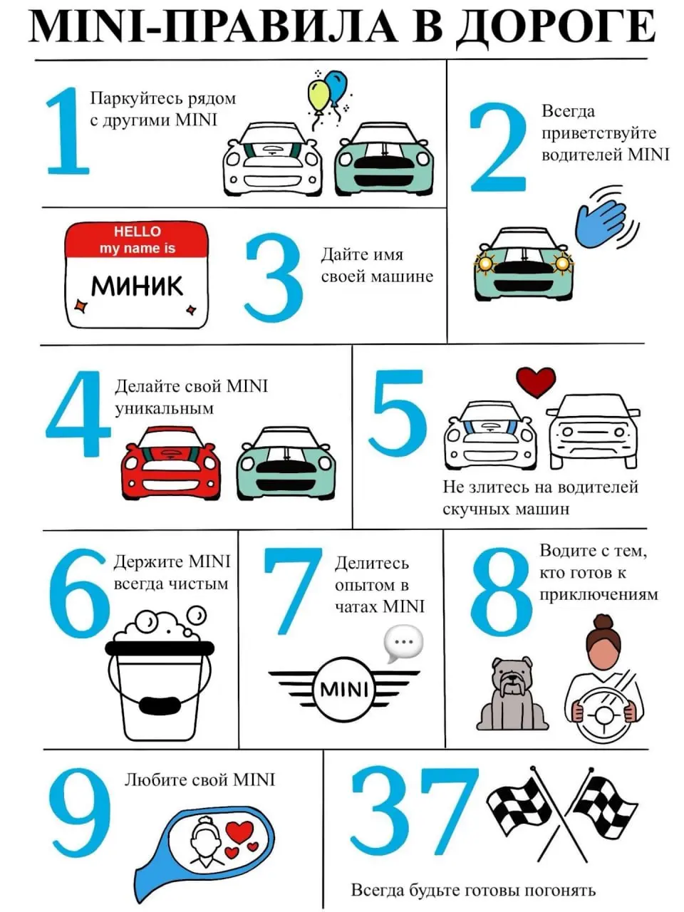 Про уточек в JEEP уже наверняка все знают (по крайней мере, пару лет в лентах коротких видео встречаю), а вот вам пример "общности" в клубе MINI | Сетка — социальная сеть от hh.ru
