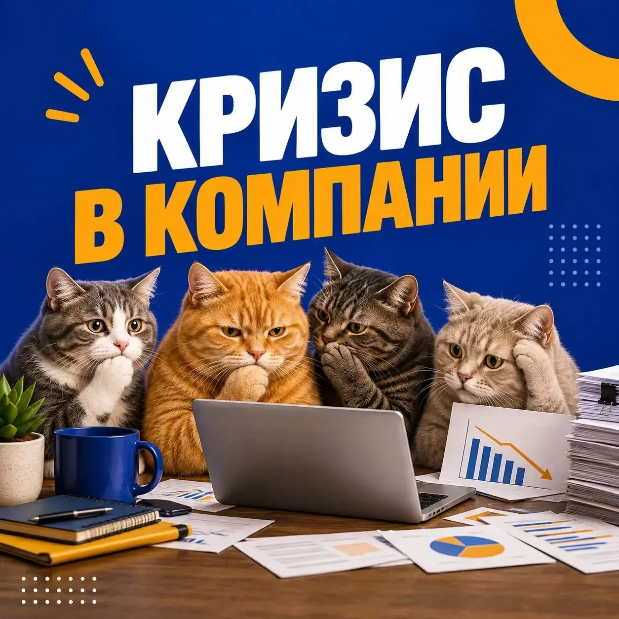 Кризис в компании
Финансовая отчётность - документ почти секретный. Её изучают финансовые консультанты, обсуждают на совещаниях за закрытыми дверями и показывают далеко не каждому сотруднику | Сетка — социальная сеть от hh.ru