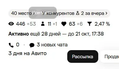 Сделал объявление на Авито и оно полетело) | Сетка — социальная сеть от hh.ru