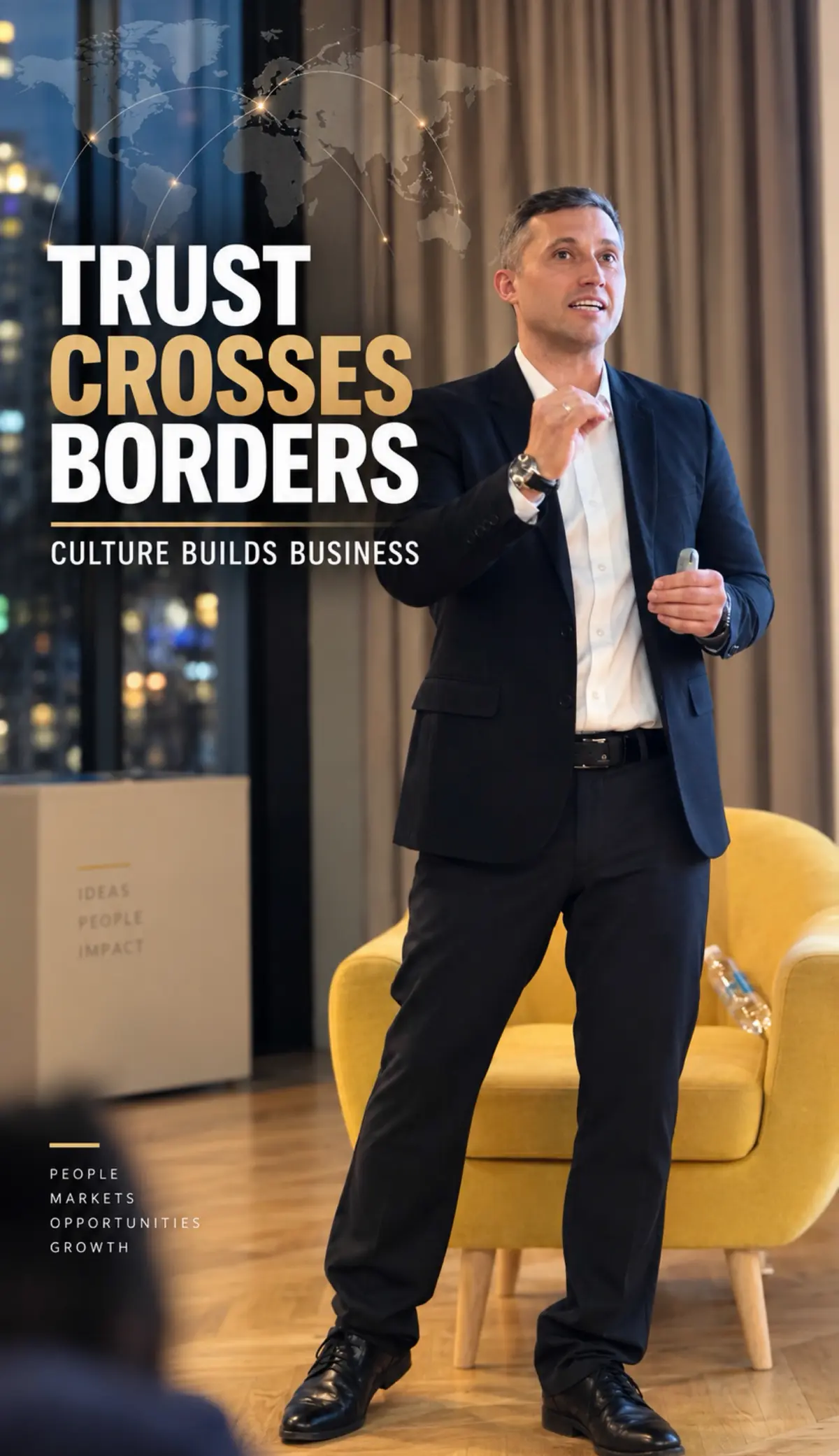 Trust crosses borders. But trust is never built by a contract alone | Сетка — социальная сеть от hh.ru
