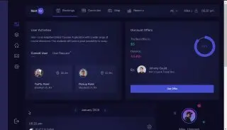 Customer Management UI - пользовательский интерфейс для управления клиентами в приятном стиле.
https://codepen.io/TurkAysenur/pen/NWRqoyL | Сетка — социальная сеть от hh.ru