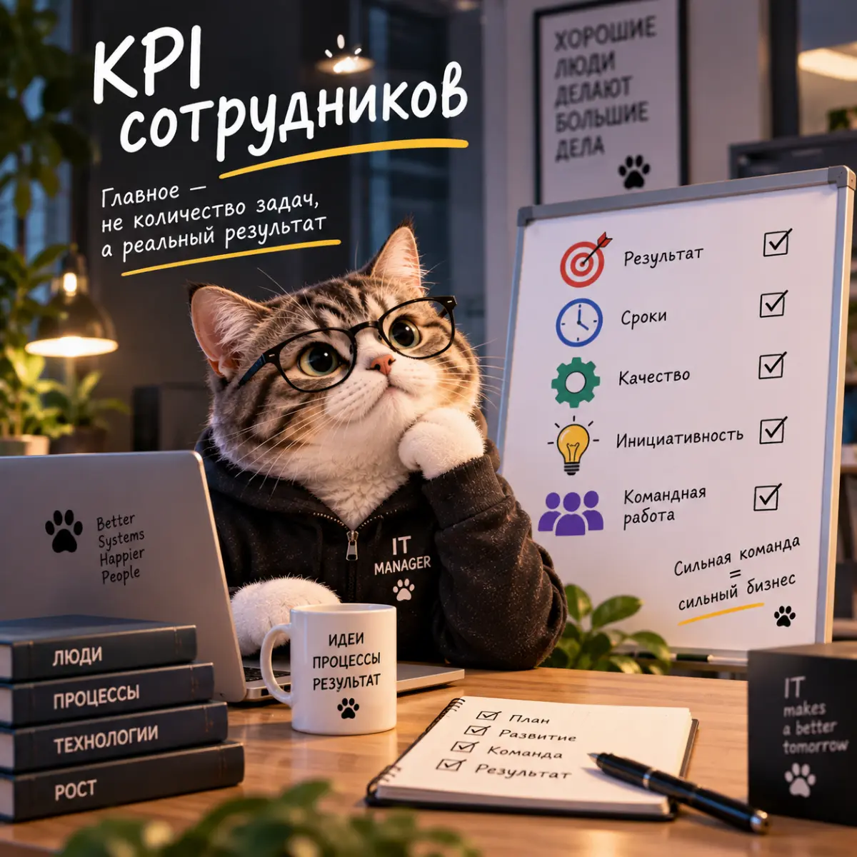📊 Как я считаю KPI сотрудников | Сетка — социальная сеть от hh.ru